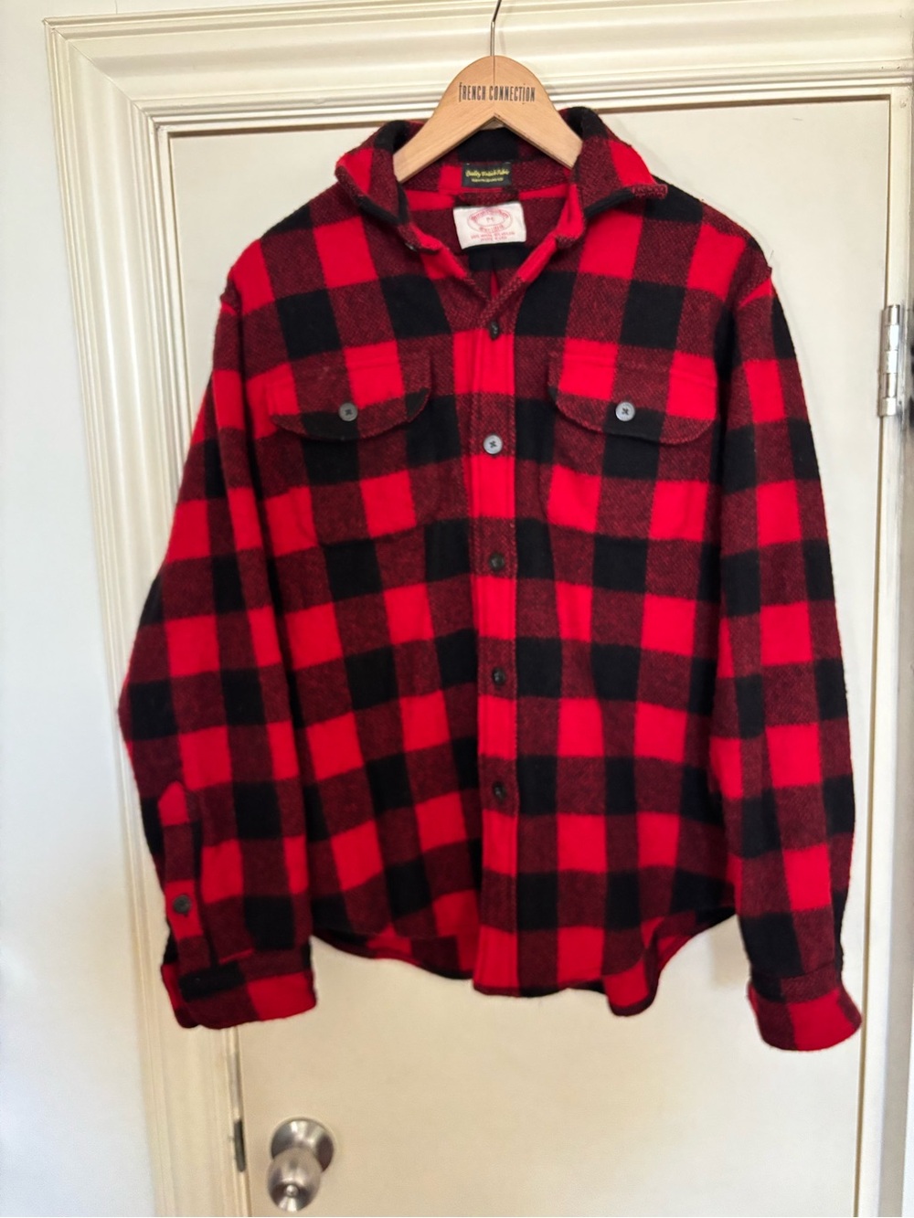 Brooks brothers x Woolrich Buffalo Plaid  Jacket - size medium made in USA